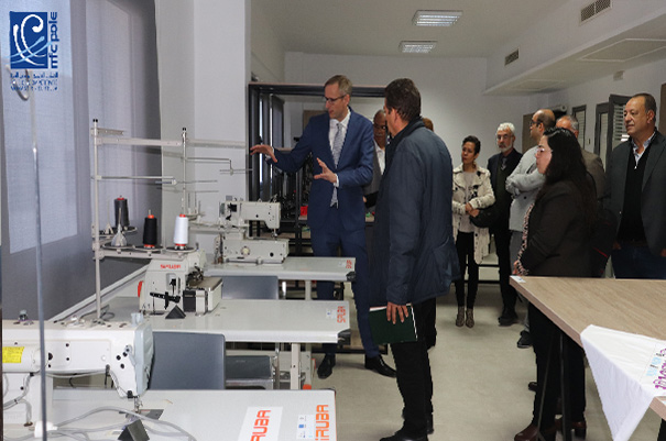 Visite d’une représentation néerlandaise au Neotex Monastir Technopark