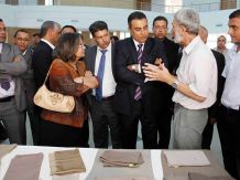 Visite du Ministre de l'Industrie à Neotex Technopark Monastir (1)