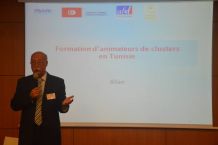 atelier formation d'animateurs de clusters en Tunisie