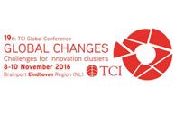 La 19ème édition de la conférence internationale sur la compétitivité des clusters innovants TCI qui se tiendra du 8 au 10 novembre 2016 à Eindhoven (Pays Bas)