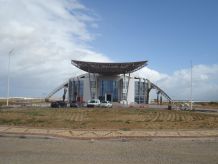 Vue de face de la Hall