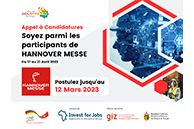 Foire Hannover Messe – Appel à candidatures